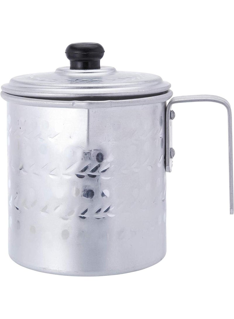 Biki Arabic Coffee Pot / Karak Tea Kettle – Aluminum – 3 Liter Capacity - Image 3